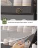 Sturdy Multi-layer Shoe Rack with Dustproof Transparent Shelves, Ideal for Home or Dorm.