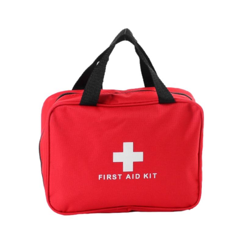 Outdoor/Car First Aid & Survival Kit - Portable Emergency Storage Bag
