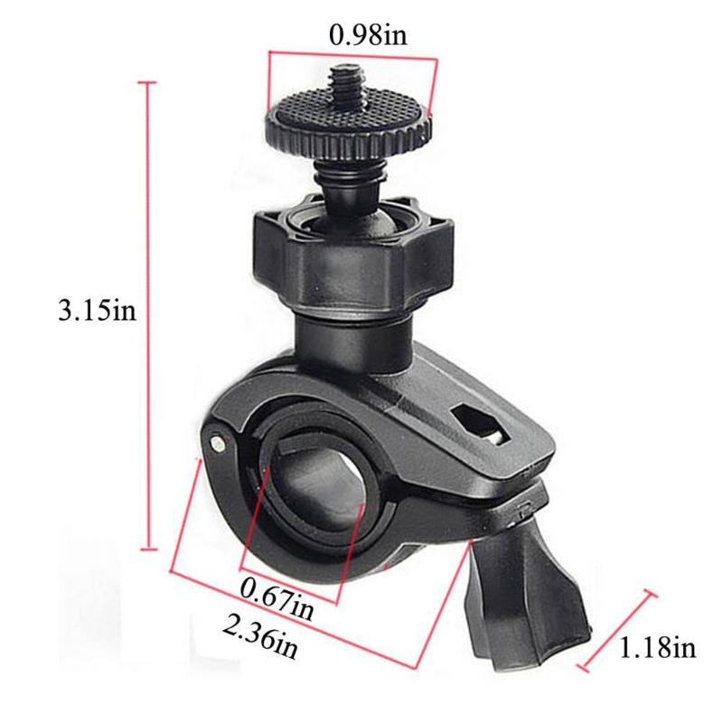 Bicycle Action Cameras Bracket Bicycle Motorcycle Handlebar O Type Mount Clip
