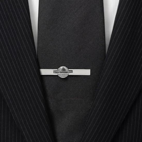 Planet Saturn Tie Clip Tie Bar Tie Clip N01880