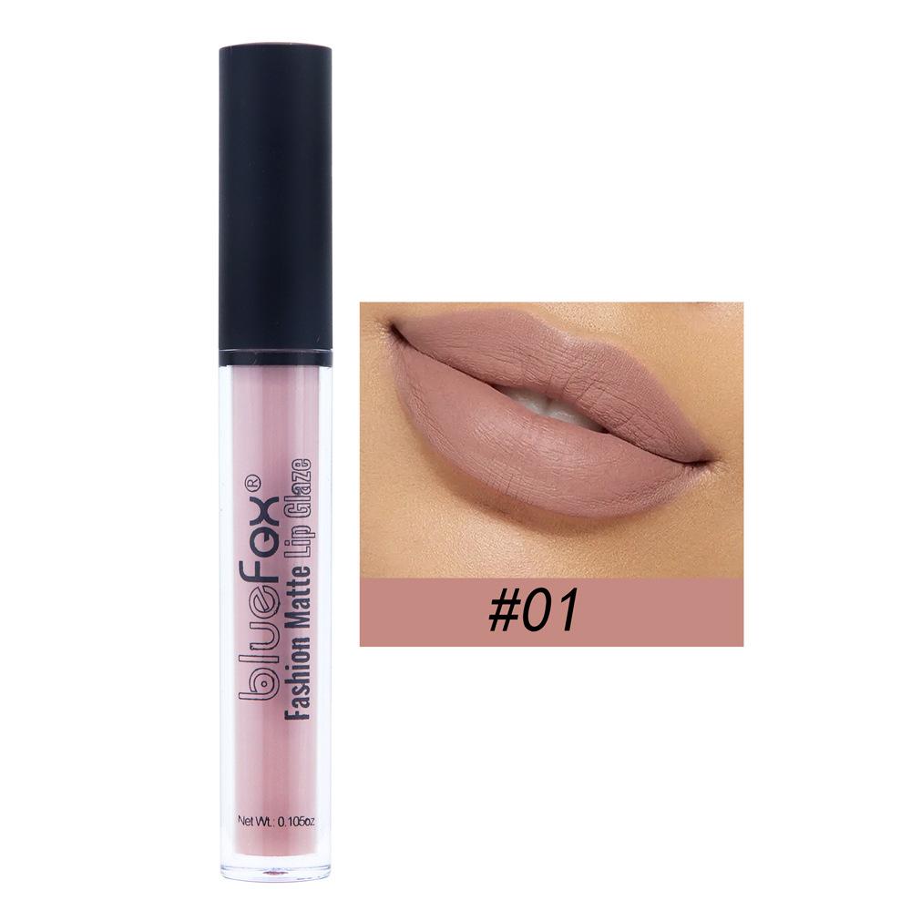 JYL Макияж 10-цветный блеск для губ водостойкая помада beauty матовый блеск для губ набор блесков для губ 01 телесный