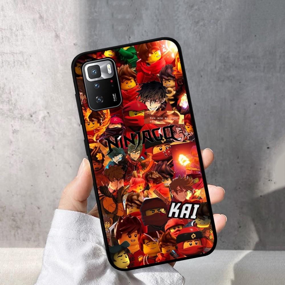 Custodia per Telefono Anime N-NinjagoS Per Redmi Note 4 X 5 A 6 7 8 T 9 9S 10 11 11S 11Epro Poco M3 Pro