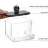 Qtip Holder Dispenser Clear Bathroom Organizer Accessories Decor Halloween for Storage-Qtips Cotton Ball Holder, Cotton Swabs
