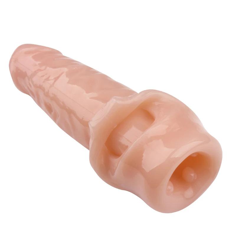 XXL 28cm Penishülle für Männer Penisvergrößerung Produkt Extender Hülle Silikon Sex Werkzeug Spielzeug Capa Peniana Dildo Hombre Funda Big Pene
