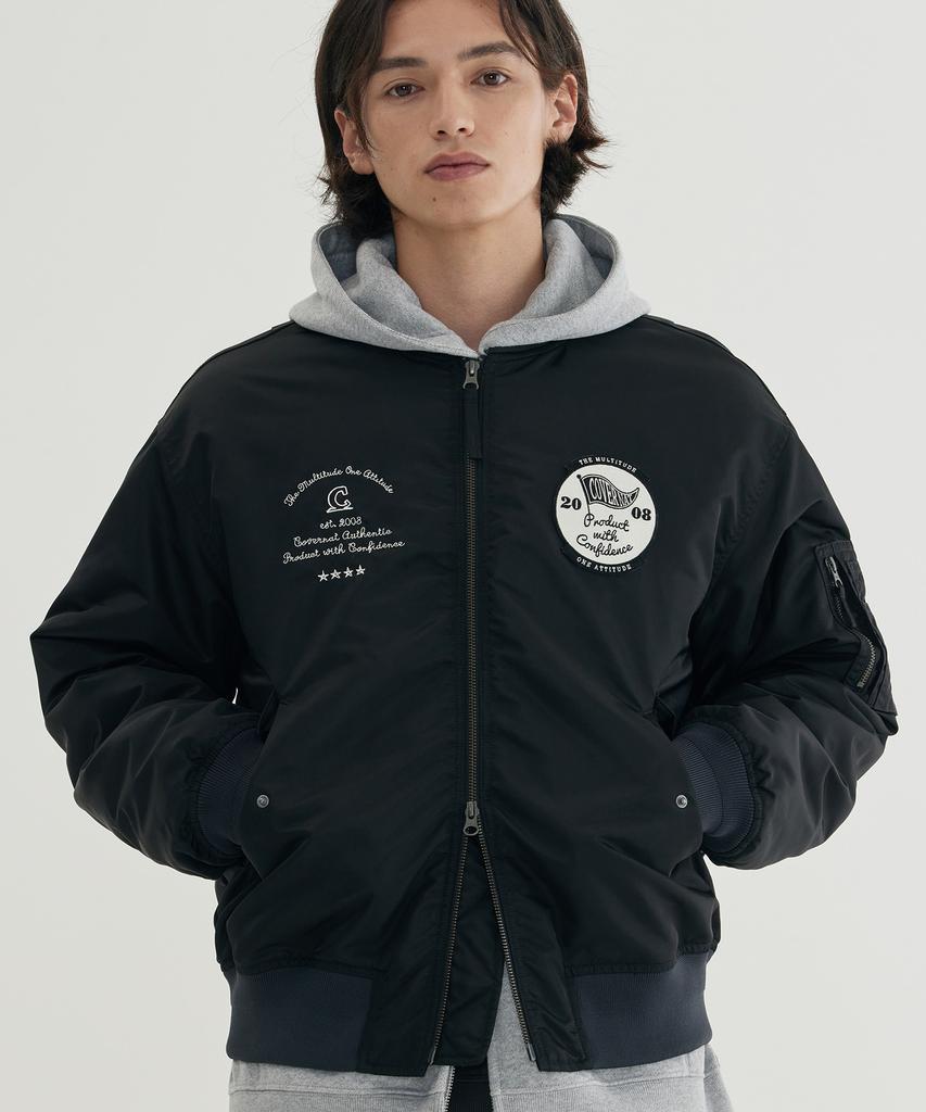 Covert Ma-1 Jacket Black