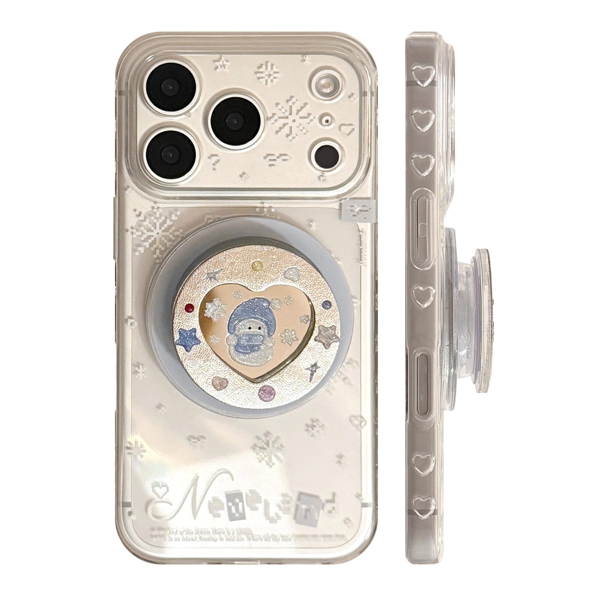 

Креативный чехол-подставка Снеговик для iPhone 16, iPhone 17, iPhone 17 Pro Max iPhone 11