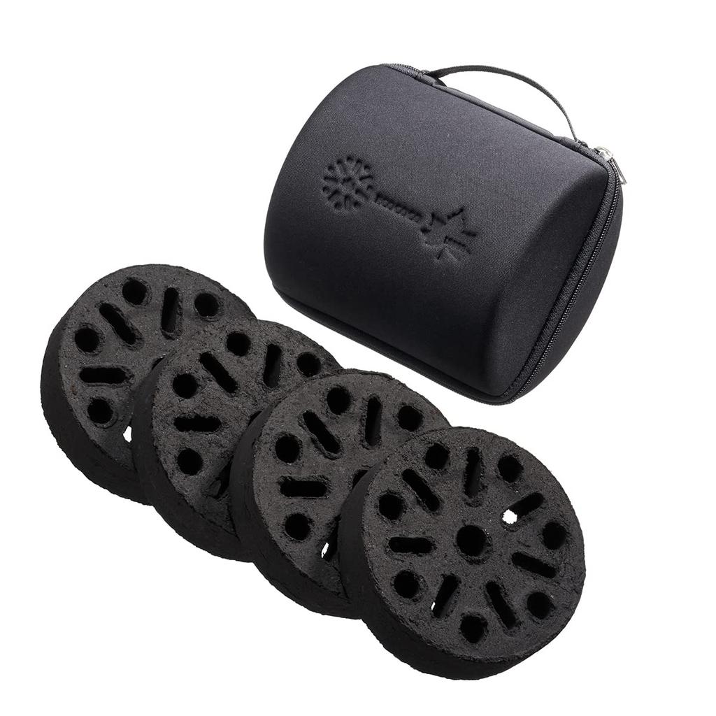 LOGOS ECOCOCO Round Stove Case L4 4 Pcs 83100131