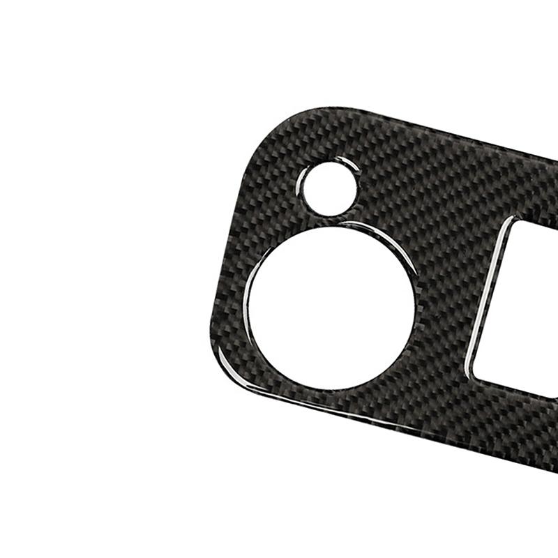 Carbon Fiber Decorative Frame For Ford Mustang 2009-2020 Interior Car Roof Reading Light Panel Sticker Cover Trim Accessories