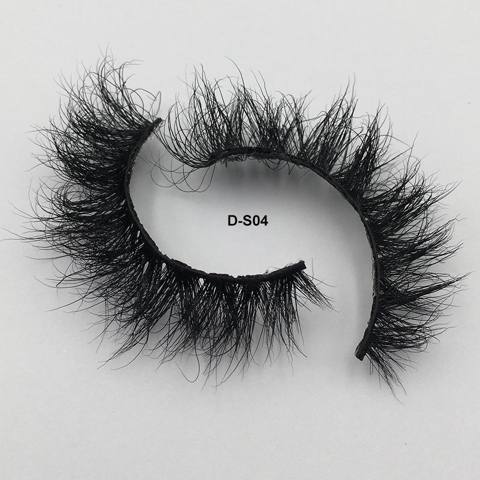 RED SIREN Wimpern Dick Flauschig Nerz Wimpern Tierversuchsfrei Kurz Natürlich Handgemacht Falsche Wimpern Make-up Nerz Wimpern