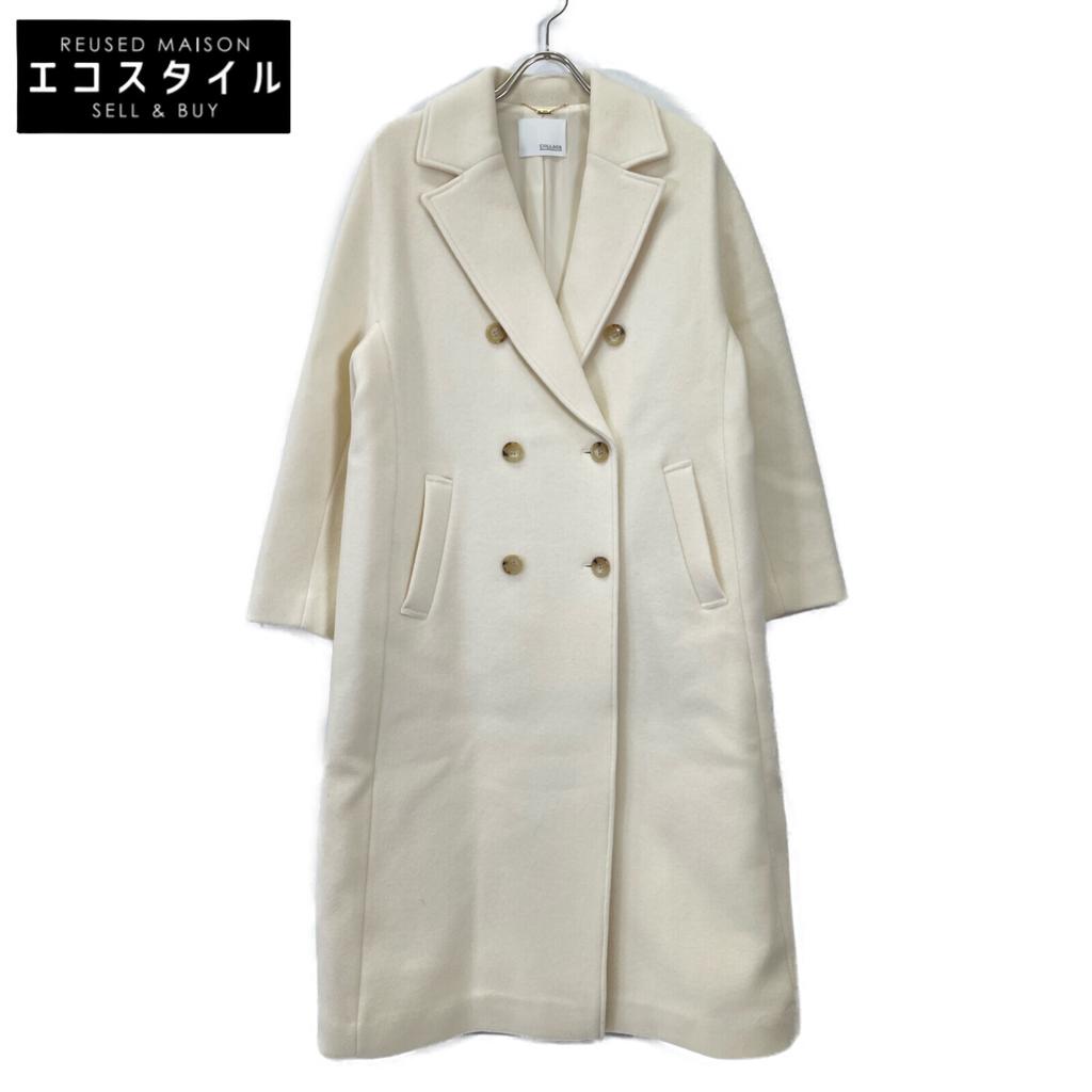 COLLAGE GALLARDAGALANTE [CLZ1022408A0003] Tasmanian Airy Long coat F whiteUsed