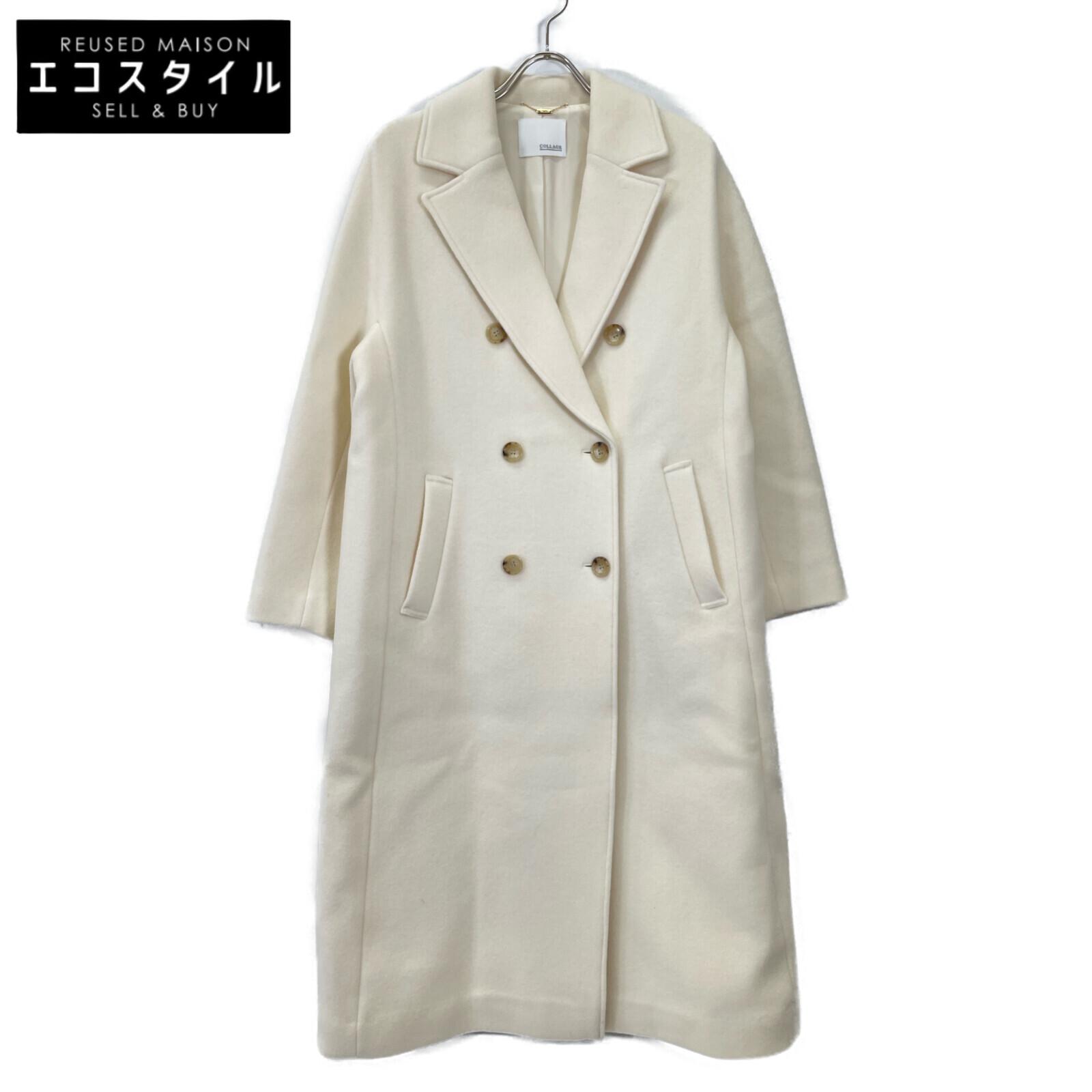 

COLLAGE GALLARDAGALANTE [CLZ1022408A0003] Tasmanian Airy Long coat F whiteUsed