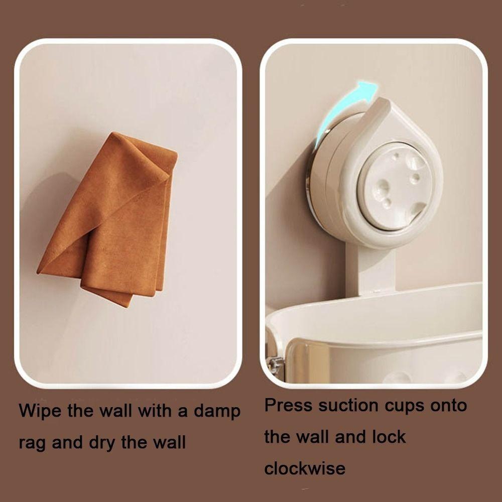 Saugnapf Kosmetikspender RET Handtuch Trockenhalter Neu Waschlappen Aufbewahrungsbox Haushaltsgeräte