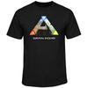 ARK Survival Evolved Videospiel Logo Schwarzes T-Shirt