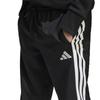 Adidas Essentials Woven Size 160 Kids' 3-Stripes Pants, Unisex, KRG89, Black/White (JD6500),