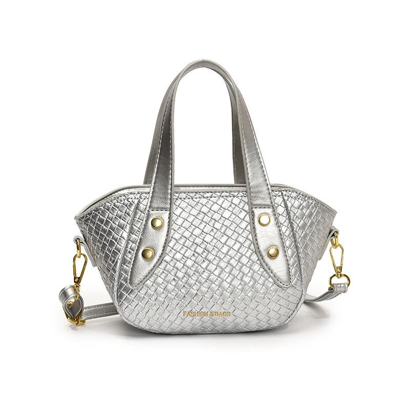 Trendy vegetable basket bucket bag women's new fashion versatile handbag casual large capacity messenger bag