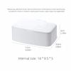 1/2 Piece Car Tissue Box, Plastic Storage Box Suitable for Tissue Storage In Cars, Homes, Offices, and Desktops, Home Decoration