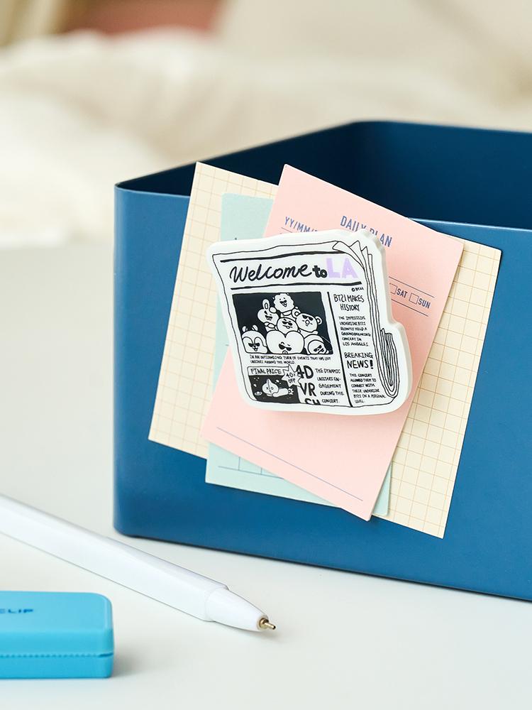 BT21 CITY EDITION Acrylic Clip Magnet - LA