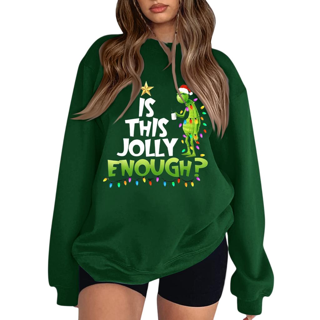 Crewneck Sweatshirt For Women Fall Graphic Sweatshirts Vacation Long Sleeve Drop Shoulder Pullover