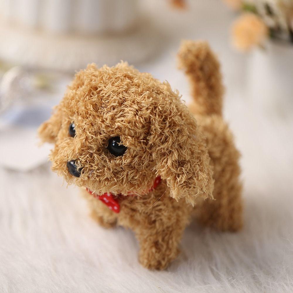 Interactive Robot Puppy Walking Walking Dog Toy Fashion Puppy Plush Toy  Chilren