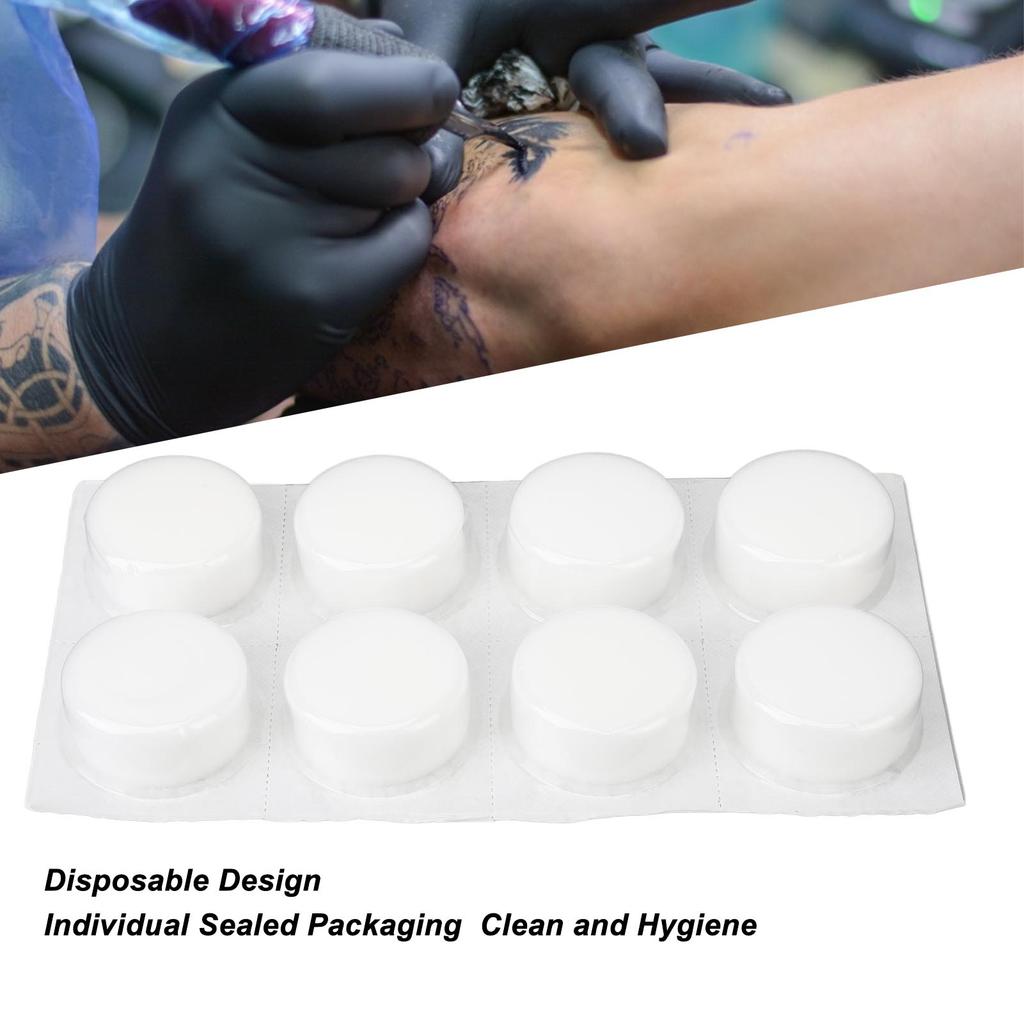 24 Stück Patronen-Dip-Schaumstoffbecher Einweg-Hygiene-Spülbecher Patronennadel-Reinigungstasse Tattoo-Zubehör