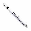 NUVO jFlute 2.0 Plastic Wind Flute In C, White/Black (Japan Exclusive Color), N220JFWB, Includes Dedicated Semi-Hard Case
