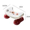 Portable Cartoon Toilet Squat Stool Removable Durable Toilet Seat Stool Non-slip Toilet Footstool Bathroom Accessories