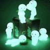 6pcs Smiski Blind Box Sunday Series Yoga Fitness Series Minifigure Noctilucent Decoration Doll Bedroom Toilet