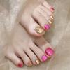 PVC Glitter Nail Art Stickers For Nails And Toenails Summer Decoration With Dragon Fruit Theme