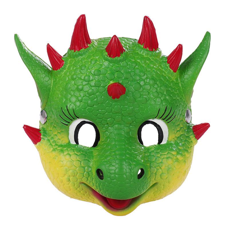 Halloween Neues Kinder-Dinosaurier-Flügel-Cosplay-Outfit Party Coole Dinosaurier-Maske Flügel Zweiteiliges Set