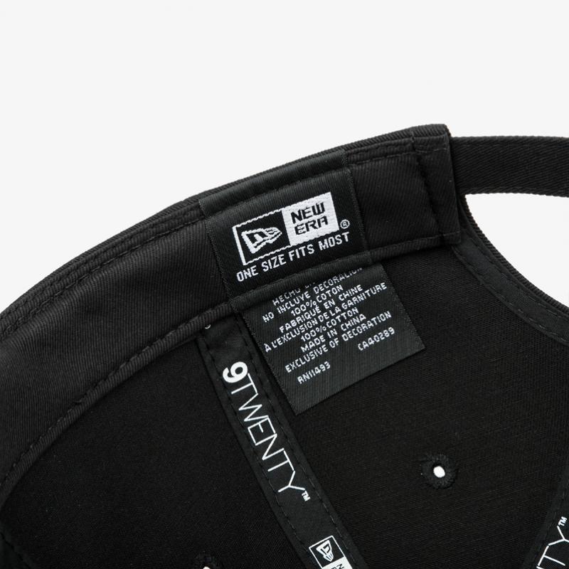 New Era Long Visor Unstrukturierte Kappe Chicago White Sox Schwarz