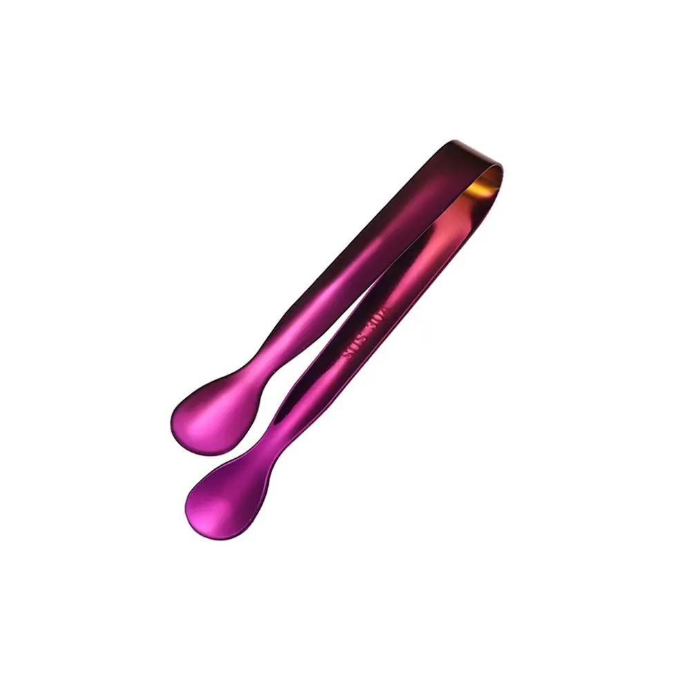 

Multicolor Stainless Steel Clips Kitchen Clip Sugar Cube Ice Tongs Bread Food Toolbar Kitchenware Tool Tools Gadgets Dining Bar фіолетовий