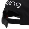 PING Golf Tour Cap BK 38218 Water-Repellent HW-L2501 (Black/FF/Women's)