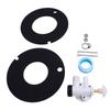 RV Water Valve Kit Toilet Water Valve Assembly 385314349 Toilets Flush Valve Replacement For Sealand Pedal Flush Toilets