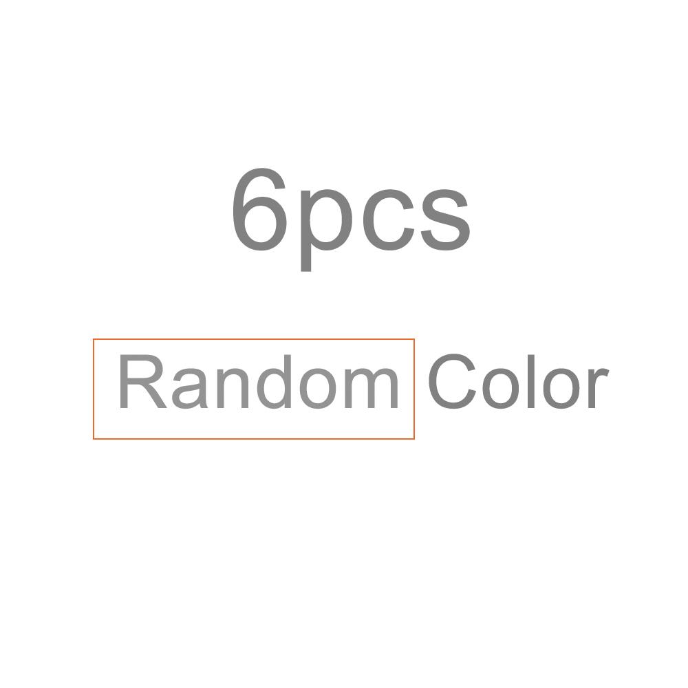 6pcs Plush Ball Short Rod Cat Teaser Stick Cat Toy Fuzzy Funny Pet Toy