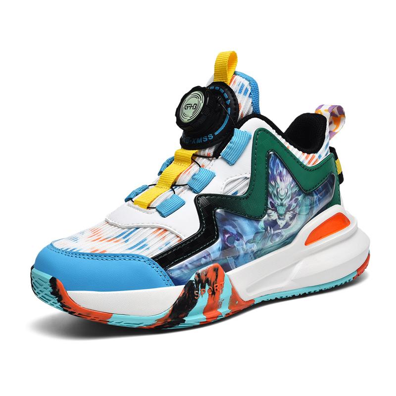 

Баскетбольная обувь мужская сетчатая поверхность дышащая профессиональная тренировочная реальная боевая студенческая противоскользящая спортивная обувь 35