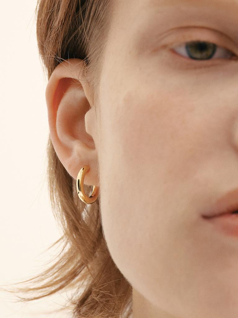 Lunne Silver 925 Dense Solid Ring Earrings #Lse101