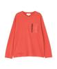 AVIREX L/S FADE WASH MA-1 POCKET Women's S 100 Red 783-4230605