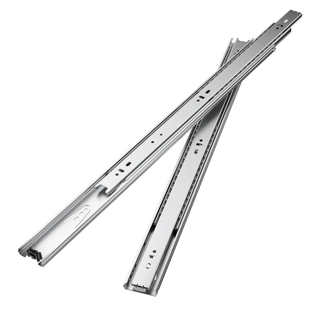 Drawer Cabinet Slides Side Mount 22 inch 10 Pairs 100 LB Load Replacement