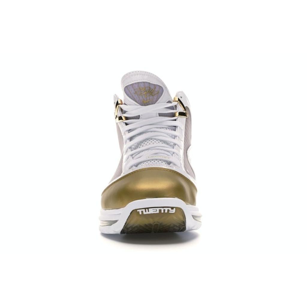 Nike Air Max LeBron 7 Retro QS China Moon 2020 Unisex-Sneaker Gold Weiß Metallic-Gold CU5646-100