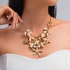 Conch Clavicle Chain Women Pearl Shell Clavicle Necklace Trendy Starfish Choker  Ladies