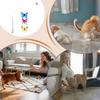 Interactive Cat Toy Suction Smart Battery Operated Automatic Electronic Toy Wand For Small Medium Kitten Home Apartment Play