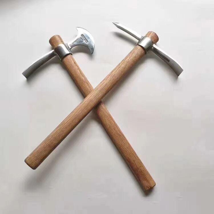 Chengtai Portable Stainless Steel Pickaxe and Ice Axe for Garden and Outdoor Use