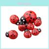 Collezione di Giocattoli per Micro Paesaggi da Giardino con Decorazione di Insetti e Coccinelle in Legno per Arredamento della Casa e Regali