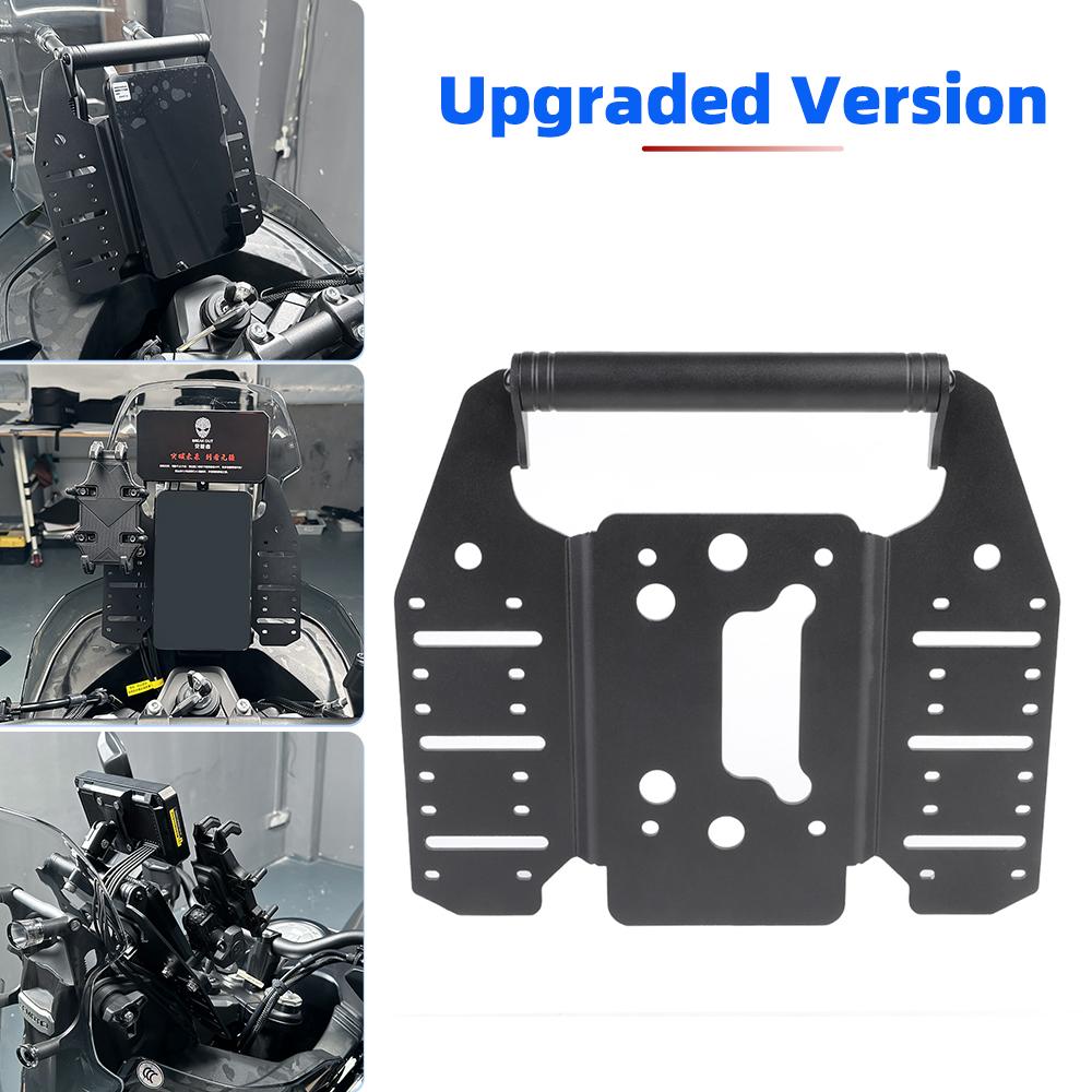 800MT-X GPS Navigation Phone Holder Support For CFMOTO 800MTX 800 MT-X 2024-2025 Mobile Phone Extension Bar Bracket 800 MT X