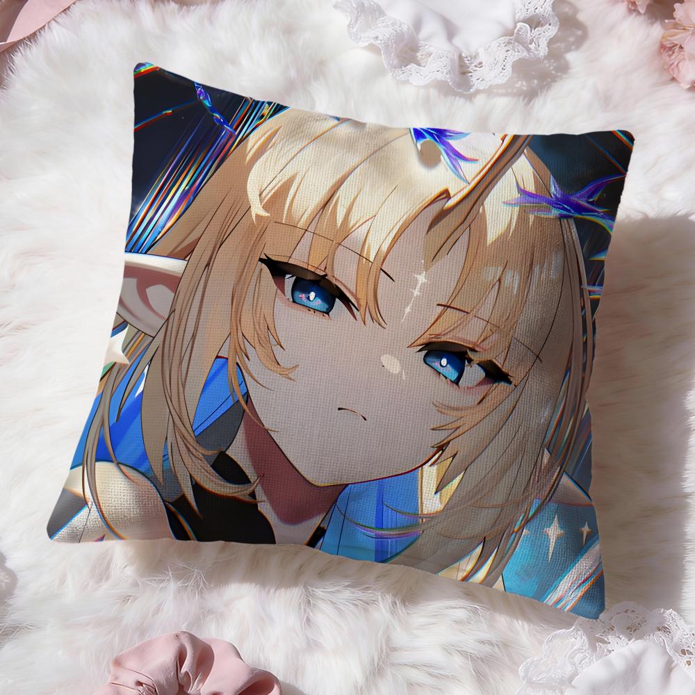 

Cartethyia WWuthering WavesS Cushion Cover Premium Comfort Reversible Pillow Cove -Two in One Design for Any Room & Car Interior 30cmx30cm