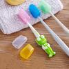 5/10pcs Household Toothbrush Storage Clip Portable Travel Toothbrush Dust Protective Cap Storage Box  Toothbrush Head Case