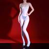 Men'S And Women'S Sexy Lace Strapless Glossy One-Piece Stockings 5D Ultra-Thin See-Through Silky Tight-Fitting Pure Desire
