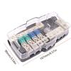 24V 12V 30A 60A Fuse Blade Box Splitter Block Dc Distribution Led Indicator Accessores For Car Player Audio Stereo Fuses Holder