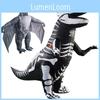 Fantastico Costume Gonfiabile da Dinosauro per Adulti e Bambini Divertimento Cosplay