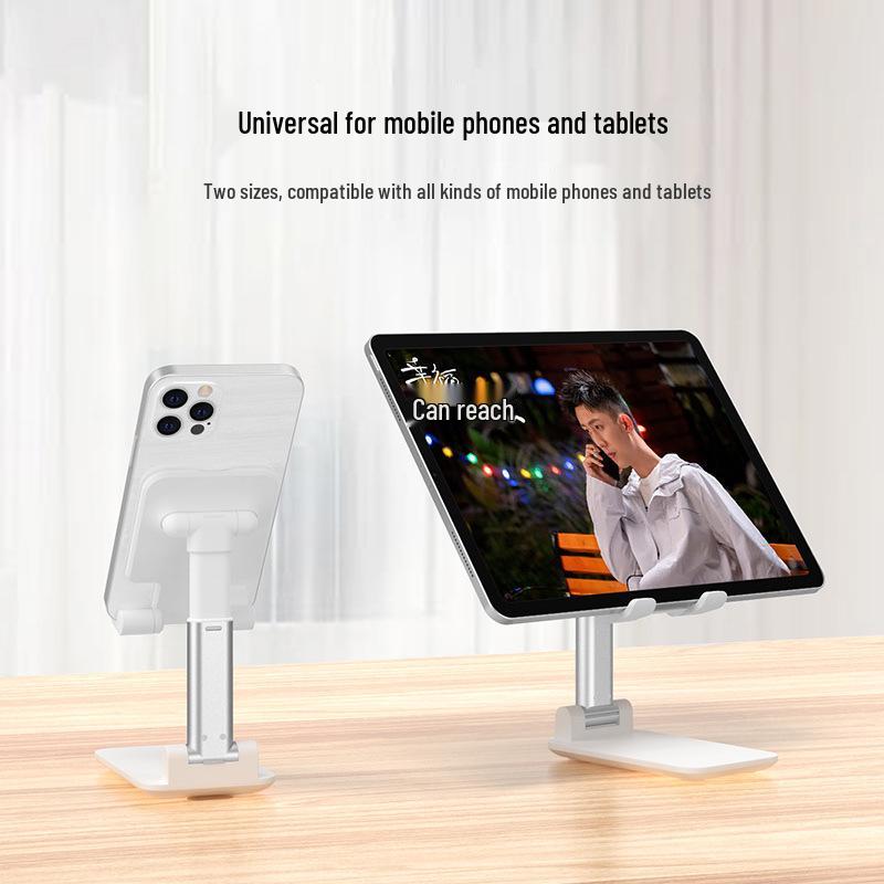 Nastavitelný přenosný stojan na telefon a tablet – Skládací, multifunkční, univerzální držák pro sledování televize